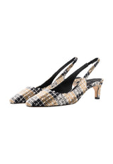 VERONICA BEIGE CHECK lolaandlo